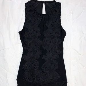 Florals Detailed Bodysuit
